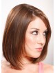 Lace Front Human Hair Mid-Length Wig