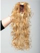 14" Straight Blonde Heat Friendly Synthetic Hair Claw Clip Ponytails