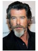 Pierce Brosnan Same Style Curly Capless Lace Front Wigs
