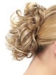 8" Curly Blonde Hair Claw Clip Hair Wraps