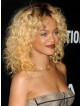 Rihanna's Most Iconic Blonde Curly Hair Wig For Black Women