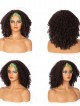 Curly Headband Wigs for Black Women