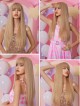 Fashion Barbie Blonde Straight Wigs