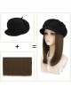 Ladies Pretty Detachable Hat Wigs on Sale