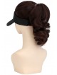 Summer Cool Hat Wig For Ladies