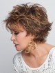 Raquel Welch Short Layered Curly Capless Wig With Bangs