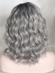 Silver Fox Loose Curl Lace Front Wig
