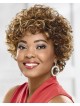 Stylish Short Wig With Bouncy Layers Full Of Loose Voluminous Curls
