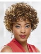 Stylish Short Wig With Bouncy Layers Full Of Loose Voluminous Curls