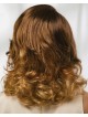 Stylish Wig With Long Layers Of Lightly Tousled Curls And A Monofilament Part
