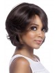 Synthetic Full Bob Sytle Wavy Wig With Bangs