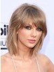 Taylor Swift Shoulder Length Blonde Straight Synthetic Hair Wig