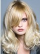 Wavy Monofilament Remy Human Hair Celebrity Wigs