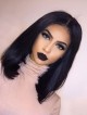 Wigs For Black Women with baby hair synthetic Lace Front Bob