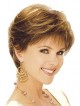 Synthetic Short Wavy Women Wig With Bangs