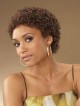 Cropped Curly Synthetic Hair Wig