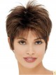 Cropped Straight Synthetic Hair Wig For Women