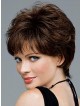 Short Wavy Layered Heat Friendly Synthetic Hair Wig With Bangs