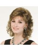 Wavy Hair With Bangs Synthetic Shoulder Length Wig