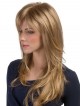 Long Layered Lace Front Mono Top Wig With Bangs