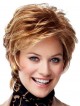 Synthetic Short Straight Lace Front Monofilament Hair Wig