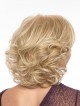 Synthetic Short Wavy Lace Front Full Wig With Bangs