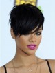 Super Deal Short Boycuts Wigs With Side Bangs