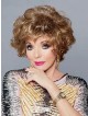 Curly Hair With Bangs Synthetic Women Wig