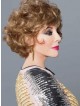 Curly Hair With Bangs Synthetic Women Wig