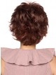 Short Curly Layered Hair Wig With Bangs