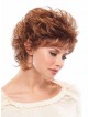 Short Curly Synthetic Capless Wig With Bangs