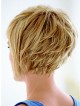 Short Straight Women Hair Wig With Side Bangs