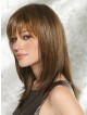 Synthetic Shoulder Length Wig With Bangs