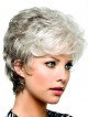 Wavy Capless Layered Hair Wig With Bangs