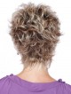 Cropped Layered Wavy Capless Wig
